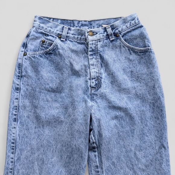 Levi's Vintage 80s Stonewash Grunge Jeans Brown Tab Made USA Women's Sz 10 - Picture 3 of 13